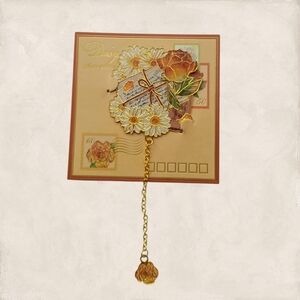 Daisy Invitation Metal Flower Bookmark